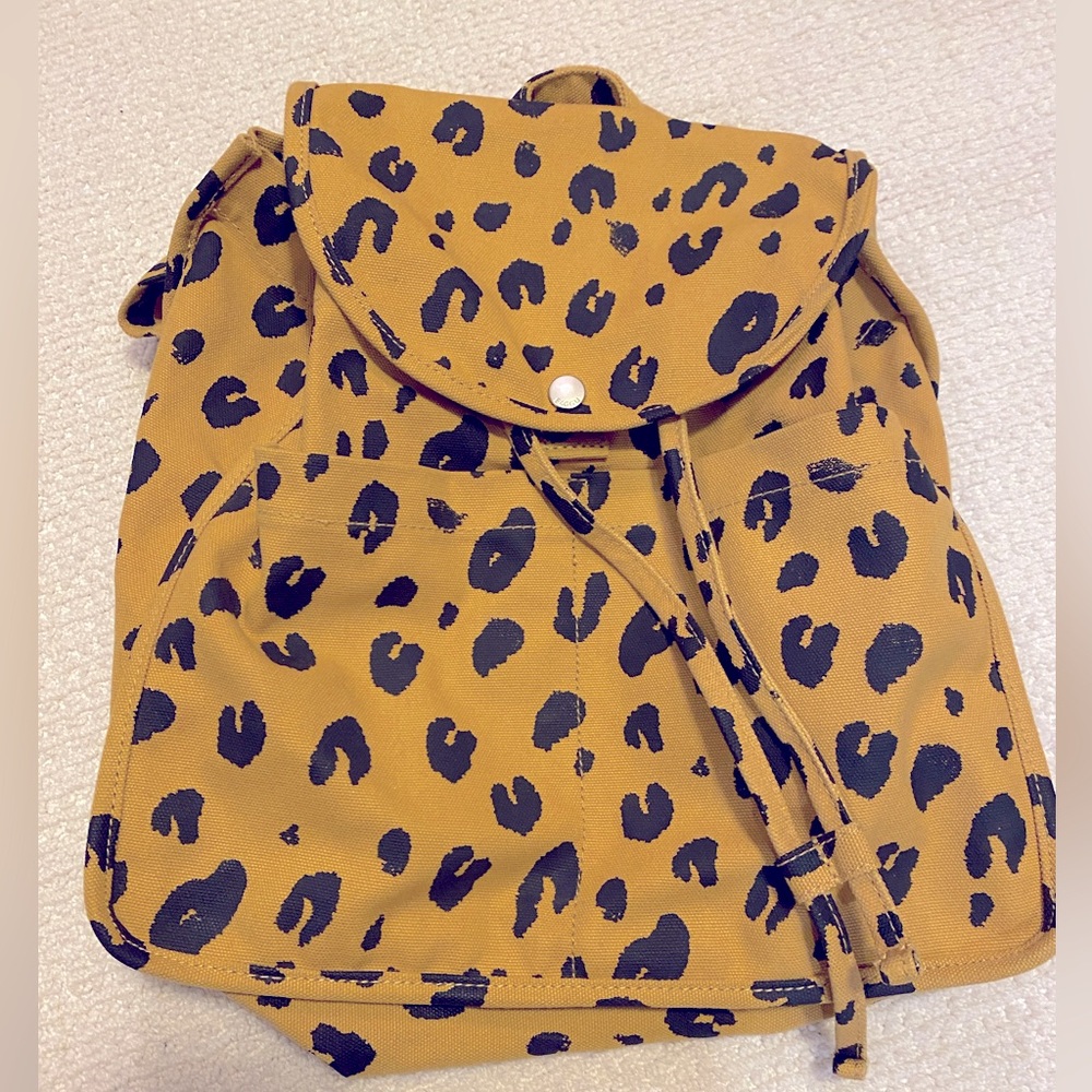 Baggu Recycled Canvas Drawstring Backpack